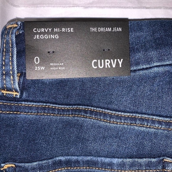 NWT AE Curvy Dream Jean High Waisted - Picture 5 of 6